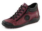 Remonte, sportieve dameslaarzen, winterschoenen, breedte G, met uitneembaar voetbed BORDEAUXROOD-ZWART