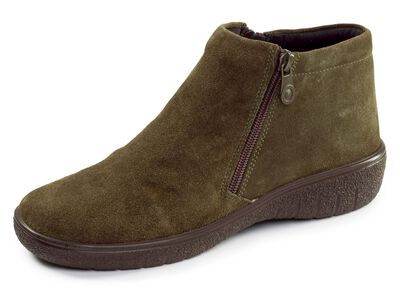 ELENA EDEN, comfortabele dameslaarzen, breedte G, met uitneembaar voetbed 