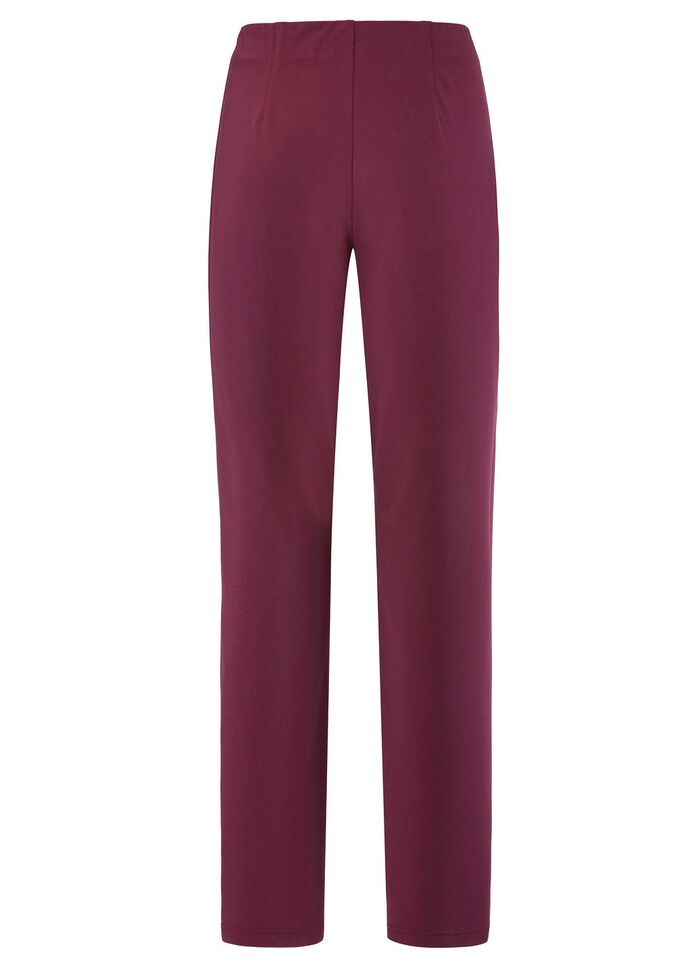 Broek met een getailleerde tailleband 