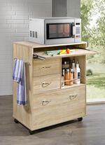 Keukentrolley met uitschuifbaar werkblad 