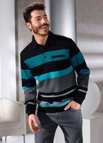 Poloshirt met korte knoopsluiting 