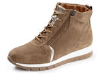 ELENA EDEN, gevoerde dameslaarzen, winterschoenen, breedte G, met uitneembaar voetbed COGNAC
