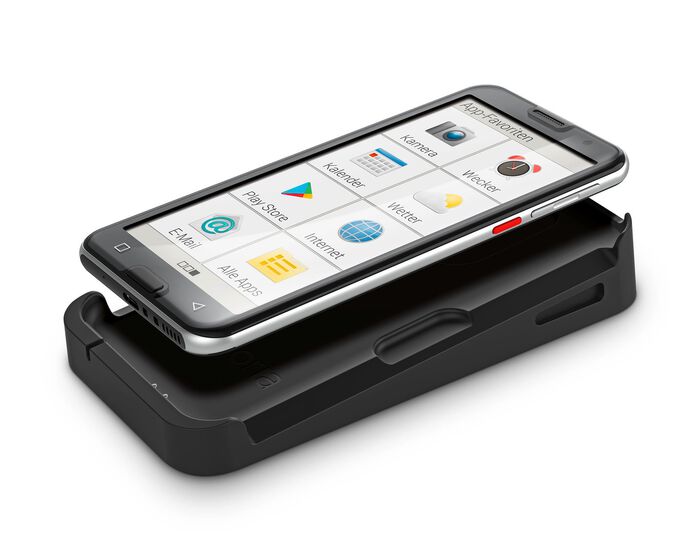 Smartphone Emporia.5 met groot display 