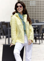 Jas met afneembare capuchon VANILLE