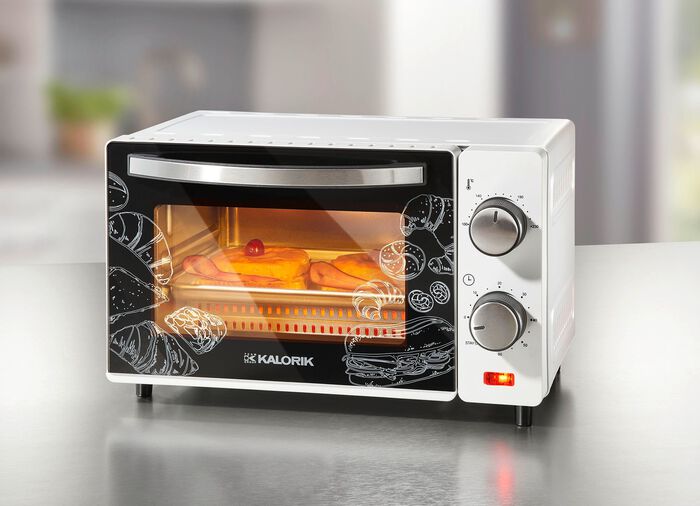 Compacte mini-oven met infraroodtechniek 
