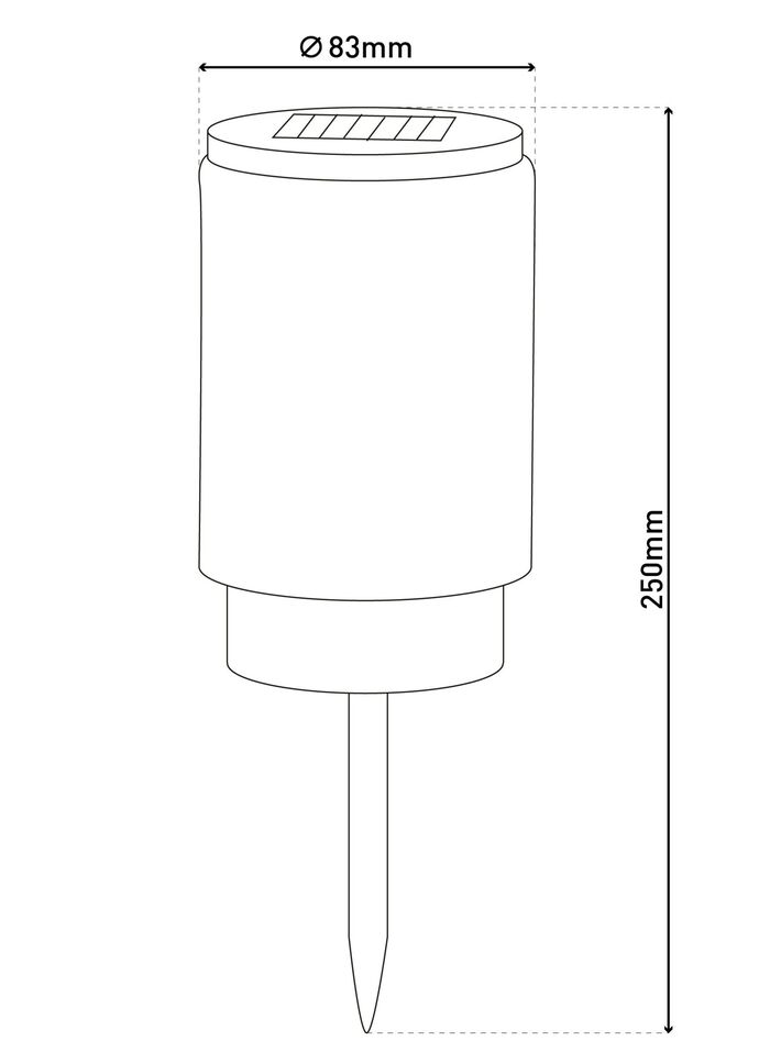 Solar-Dekoleuchten "Mila", 2er-Set 