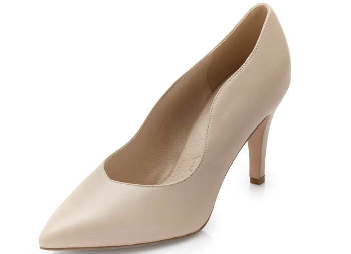 Caprice pumps in een modieus design BEIGE