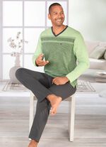 Hajo klimaatcomfortpyjama met V-hals 