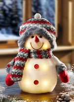 LED-sneeuwpop op batterijen 