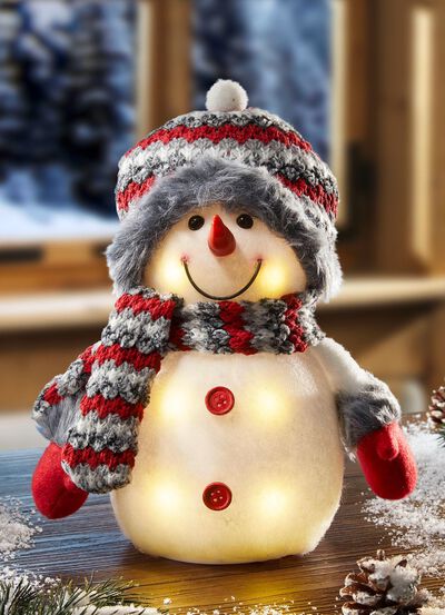 LED-sneeuwpop op batterijen 