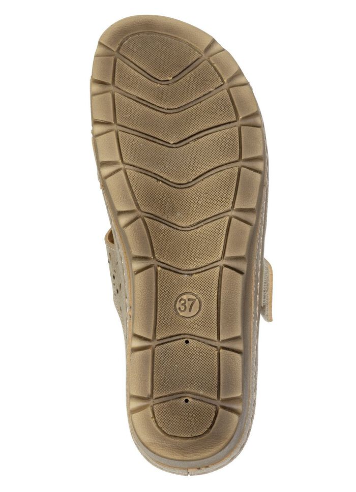 Gemini, comfortabele damesmuiltjes, breedte G, met klittenbandsluiting ALTGOLD