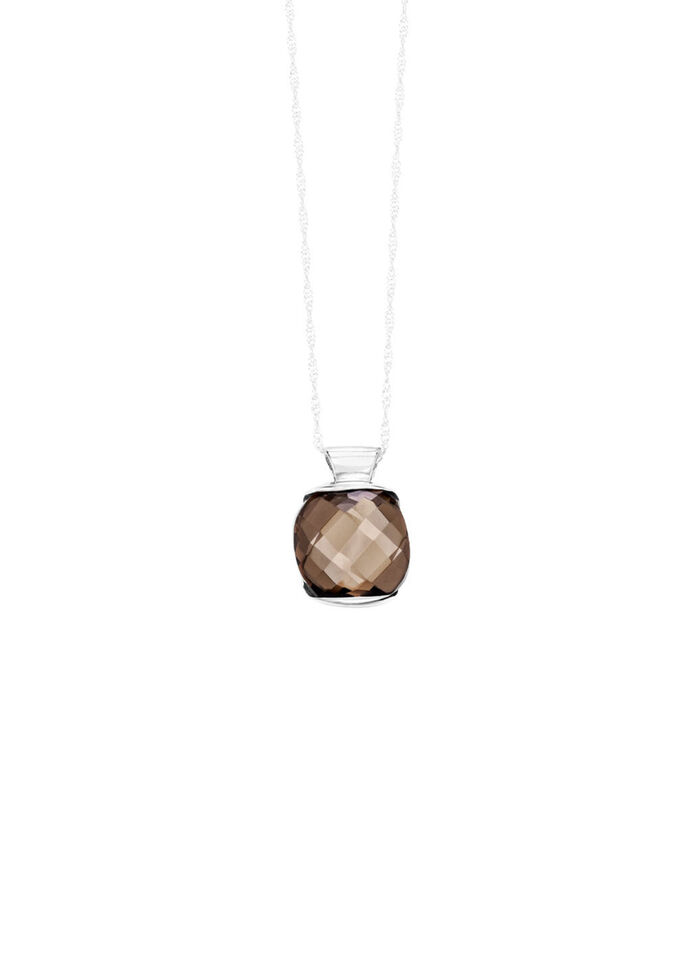 Chique hanger met rookkwarts 