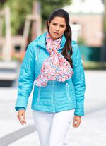 Korte jas met afneembare capuchon 