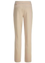 Broek met gestikte bies 