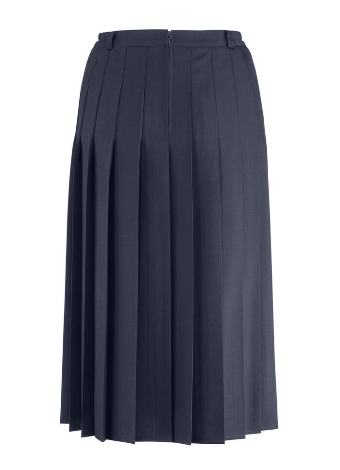 Rok met figuurflatterende plooien MARINE