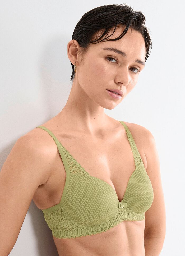 Triumph Aura Spotlight beugelbeha met elastische kant 