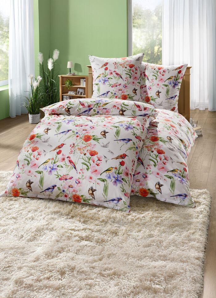 Droomachtige Beddengoedset "Vogels & Bloemen" 