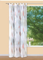 Winkel met puntgolfontwerp ROOD-GRIJS