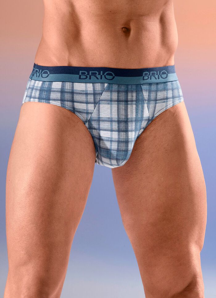 Set van vier slips met elastische tailleband 