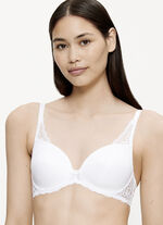 Triumph Amourette beugelbeha met voorgevormde cups WIT