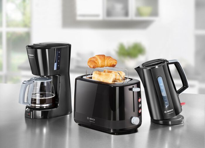 Bosch ontbijtserie in compact ontwerp ZWART
