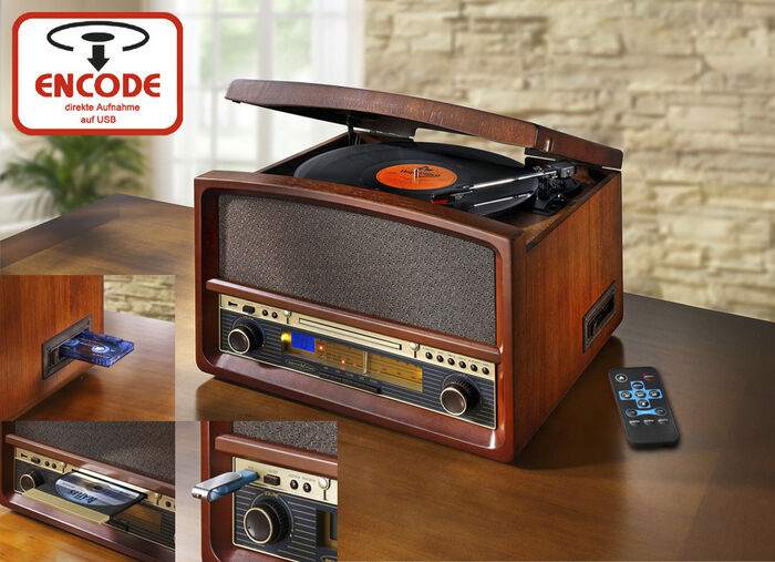 Reflexion HIF-1937 nostalgisch stereosysteem