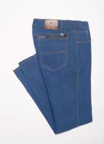 Jeans met elastische taillebandinzetstukken in 3 kleuren LICHTJEANS
