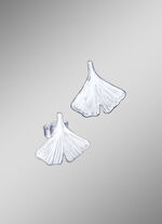 Oorbellen 'Ginkgoblad' 