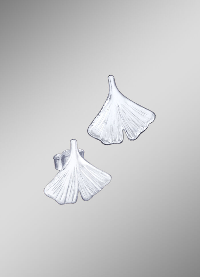 Oorbellen 'Ginkgoblad' 