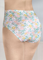 Vierpack slips met kleurrijk bloemendessin 