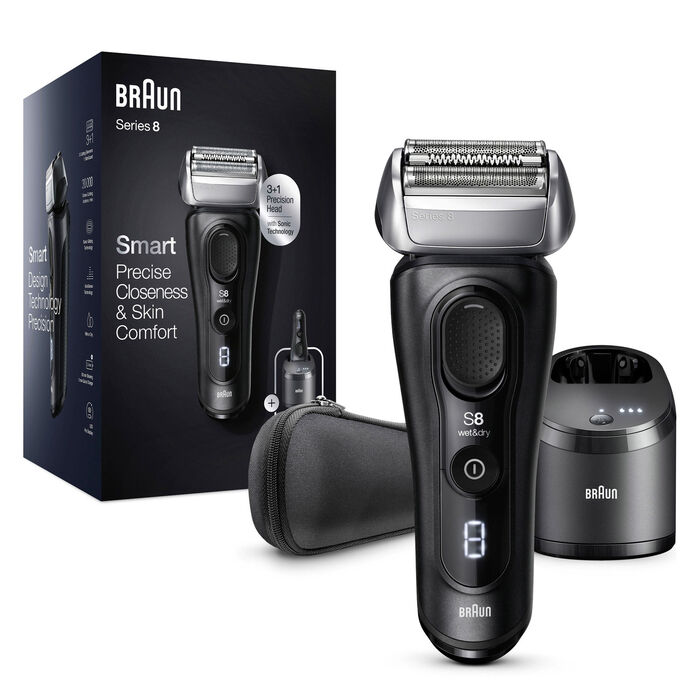Braun scheermes Series 8 voor het volgende scheerniveau ZWART