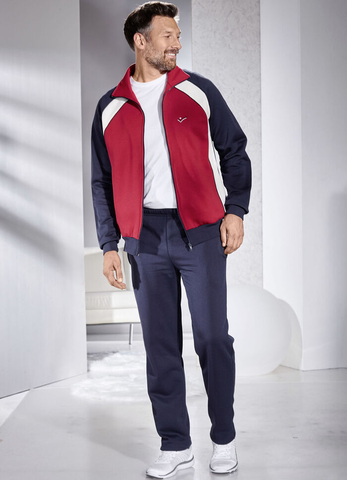 Vrijetijdspak met naadzakken 