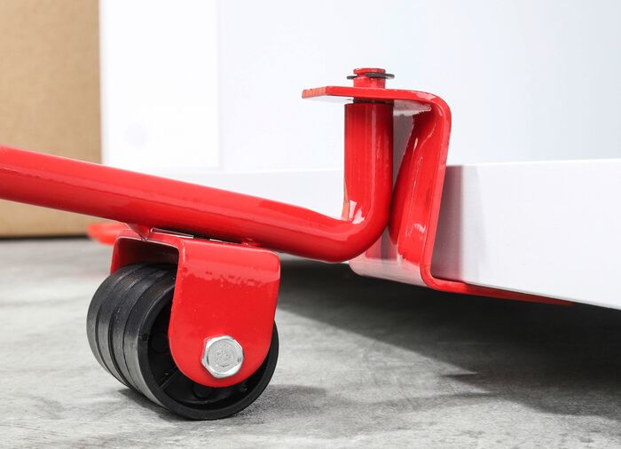 Meubelheffer en 4 transportwielen 