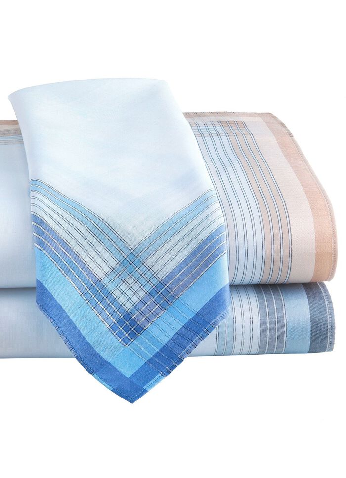 Herenzakdoeken van puur katoen 