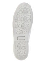 ELENA EDEN pantoffels met luchtige ajour en een gevlochten opening WIT