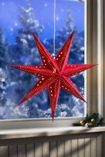 Verlichte raamster ROOD