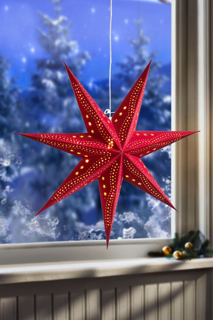 Verlichte raamster ROOD