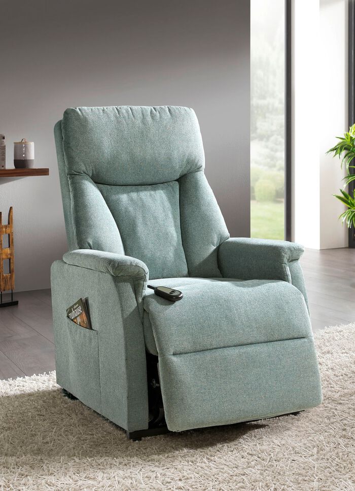 Tv-fauteuil met motor en opstahulp 