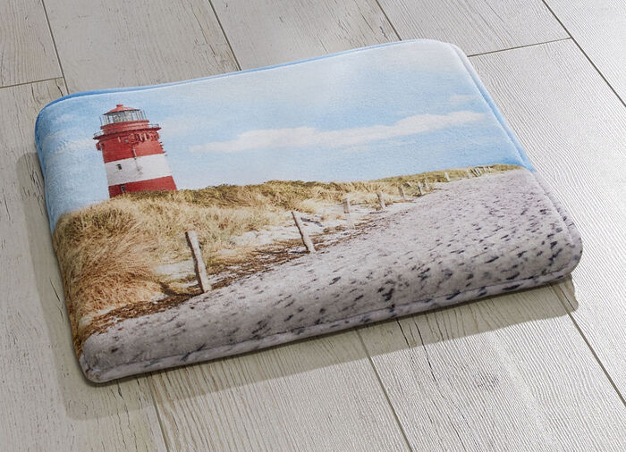 Maritieme badkamerset met antislip achterkant 