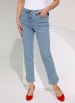 Enkellange jeans in 5-pocketmodel 