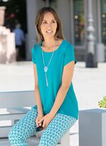 Shirt in een comfortabele vorm 