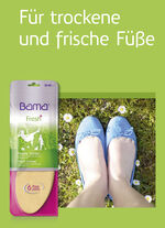 BAMA Fresh-inlegzolen BEIGE/GROEN