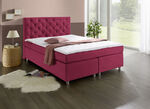 Boxspringbed met topmatras ROOD