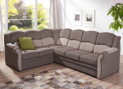 Deels massief gestoffeerd meubel 