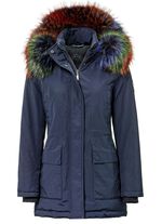 Functionele parka met afneembare capuchon 