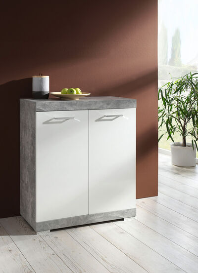 Moderne commodeserie met onderhoudsarme melamine coating 