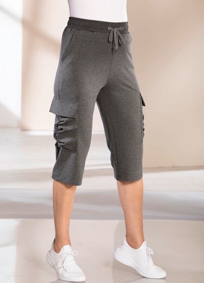 3/4-broek met cargozakken 