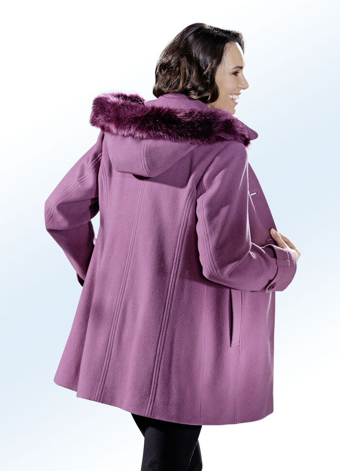 Jas met afneembare capuchon 