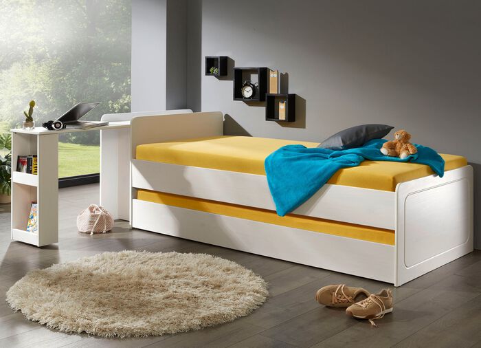 Functioneel bed met bedkast 