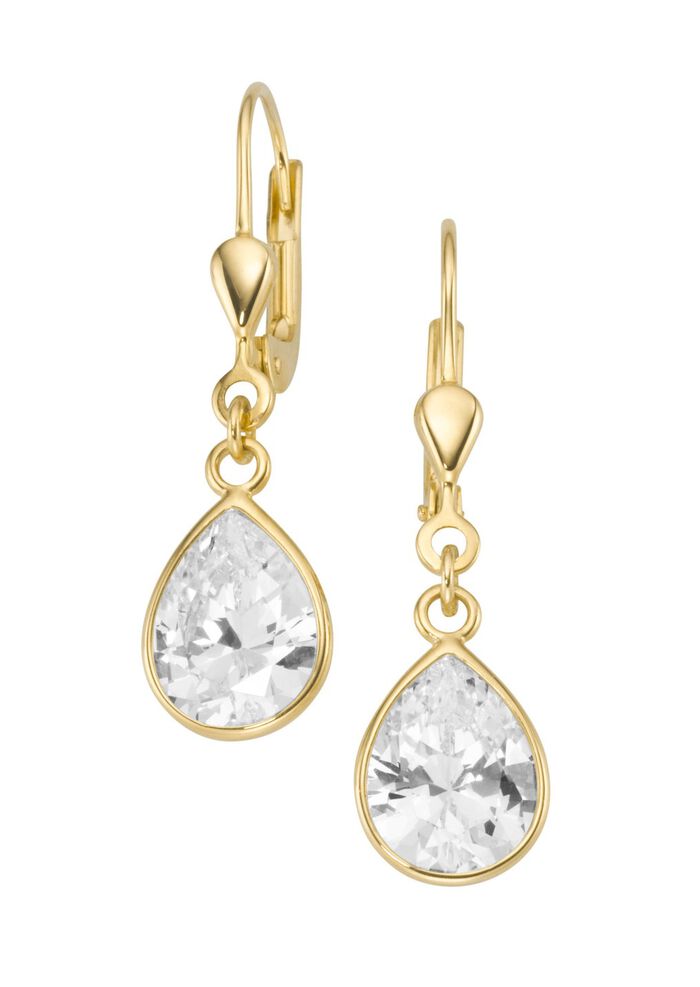 Oorbellen met zirkonia 